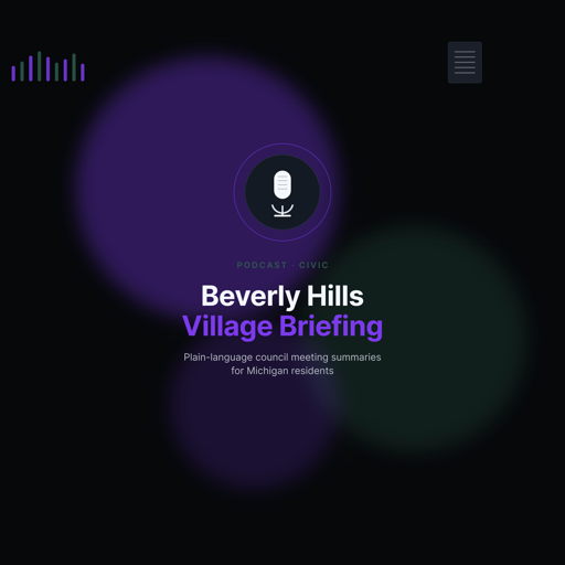 Beverly Hills Village Briefing cover art